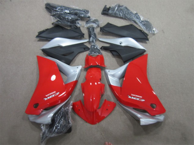 Buy 2011-2013 Red Silver Black Honda CBR125R Motorbike Fairing