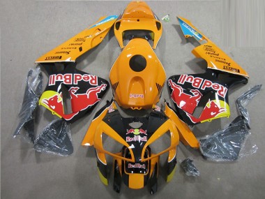 Buy 2005-2006 Orange Black Red Bull Honda CBR600RR Motorbike Fairing