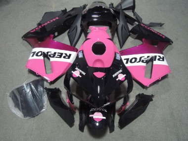 Buy 2005-2006 Pink Black Repsol Honda CBR600RR Bike Fairings