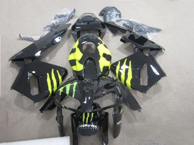 Buy 2005-2006 Black Green Monster Honda CBR600RR Motor Bike Fairings