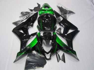 Buy 2007-2008 Black Green Honda CBR600RR Motorcycle Replacement Fairings