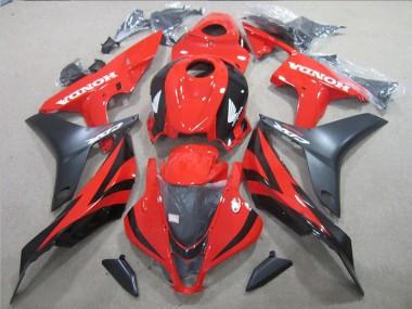 Buy 2007-2008 Black Red Honda CBR600RR Motorbike Fairings