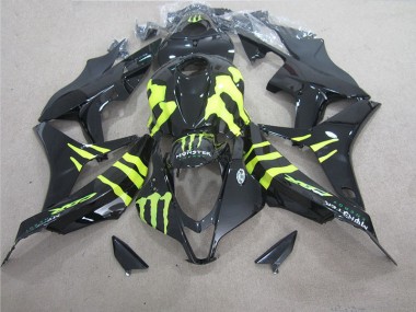 Buy 2007-2008 Black Green Monster Honda CBR600RR Motorcycle Fairing Kit