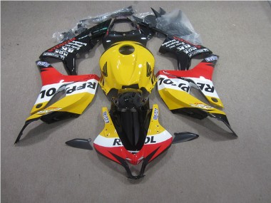 Buy 2007-2008 Yellow Red Black Repsol Honda CBR600RR Moto Fairings