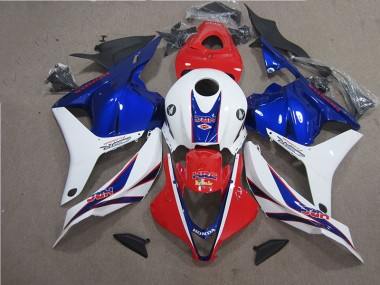 Buy 2009-2012 Red White Blue HRC Honda CBR600RR Motorcycle Fairing Kits