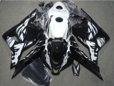Buy 2009-2012 Black White Honda CBR600RR Bike Fairing