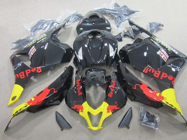 Buy 2009-2012 Black Red Bull Honda CBR600RR Replacement Motorcycle Fairing Kits Buy 2009-2012 Black Red Bull Honda CBR600RR Replacement Motorcycle Fairing Kits