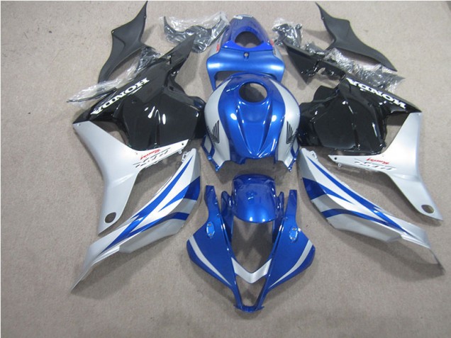 Buy 2009-2012 Blue Silver Black Honda CBR600RR Motorbike Fairing