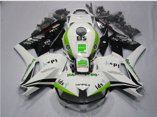 Buy 2013-2021 White Green Hannspree ETS Honda CBR600RR Motorcycle Replacement Fairings Buy 2013-2021 White Green Hannspree ETS Honda CBR600RR Motorcycle Replacement Fairings
