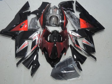 Buy 2003-2005 Black Red Kawasaki ZX10R Motorcylce Fairings