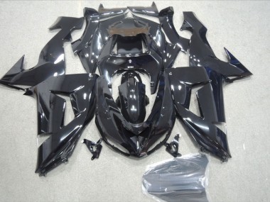 Buy 2006-2007 Black Kawasaki ZX10R Replacement Motorcycle Fairings