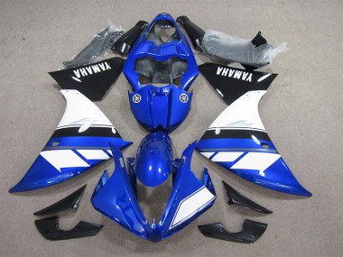 Buy 2006-2011 Blue White Kawasaki ZX14R ZZR1400 Motorbike Fairing