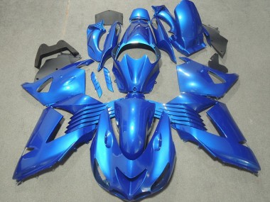 Buy 2006-2011 Blue Kawasaki ZX14R ZZR1400 Motorcylce Fairings