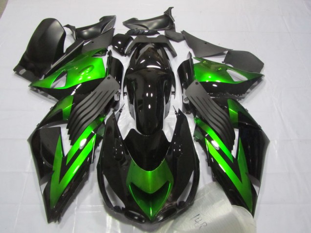 Buy 2006-2011 Black Green Kawasaki ZX14R ZZR1400 Motorcycle Fairings Buy 2006-2011 Black Green Kawasaki ZX14R ZZR1400 Motorcycle Fairings