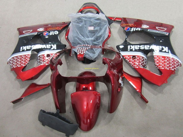 Buy 2000-2002 Red Kawasaki ZX6R Bike Fairing Buy 2000-2002 Red Kawasaki ZX6R Bike Fairing