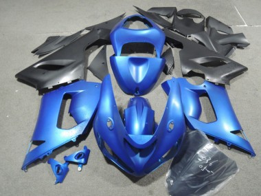 Buy 2005-2006 Blue Kawasaki ZX6R Motorbike Fairing Kits