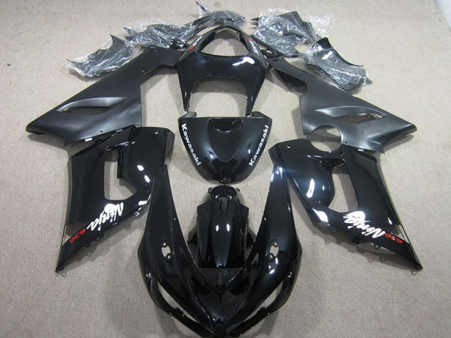 Buy 2005-2006 Black Ninja 636 Kawasaki ZX6R Motorcycle Fairing
