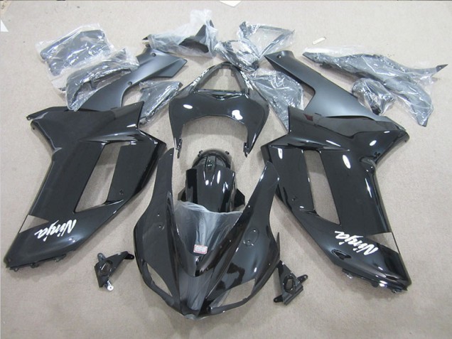 Buy 2007-2008 Black Ninja Kawasaki ZX6R Motor Bike Fairings Buy 2007-2008 Black Ninja Kawasaki ZX6R Motor Bike Fairings