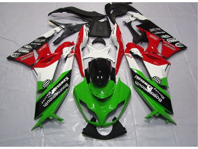 Buy 2009-2012 Green Red Kawasaki ZX6R Motorcylce Fairings Buy 2009-2012 Green Red Kawasaki ZX6R Motorcylce Fairings