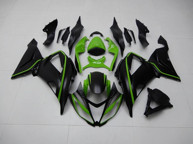 Buy 2013-2018 Black Green Kawasaki ZX6R Replacement Motorcycle Fairings Buy 2013-2018 Black Green Kawasaki ZX6R Replacement Motorcycle Fairings