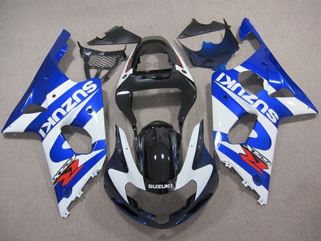 Buy 2000-2002 Blue White Decal Suzuki GSXR1000 Replacement Fairings Buy 2000-2002 Blue White Decal Suzuki GSXR1000 Replacement Fairings