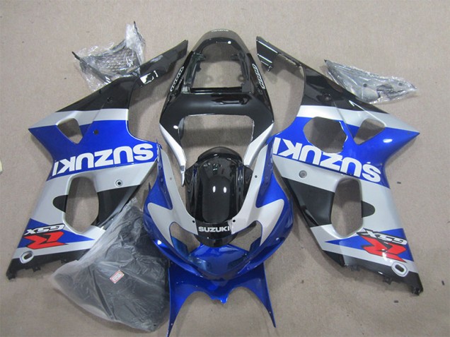 Buy 2000-2002 Blue White Decal Suzuki GSXR1000 Motorcycle Fairings