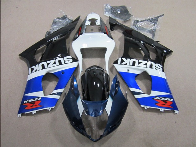 Buy 2003-2004 Blue White Decal Suzuki GSXR1000 Motorbike Fairing Buy 2003-2004 Blue White Decal Suzuki GSXR1000 Motorbike Fairing