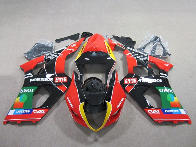Buy 2003-2004 Red Green Black Suzuki GSXR1000 Bike Fairing Buy 2003-2004 Red Green Black Suzuki GSXR1000 Bike Fairing