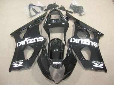 Buy 2003-2004 Black White Decal Suzuki GSXR1000 Motor Bike Fairings