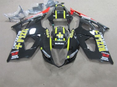 Buy 2003-2004 Black Rizla Suzuki GSXR1000 Motorbike Fairing Kits