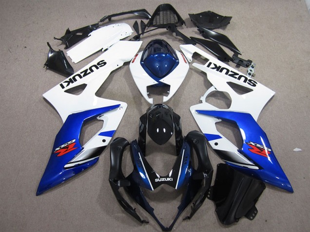 Buy 2005-2006 White Blue Suzuki GSXR1000 Motorcylce Fairings Buy 2005-2006 White Blue Suzuki GSXR1000 Motorcylce Fairings