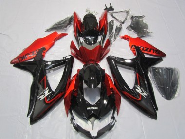 Buy 2007-2008 Black Red Suzuki GSXR1000 Motorbike Fairing