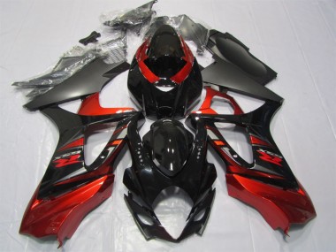 Buy 2007-2008 Black Red Suzuki GSXR1000 Motorcycle Fairing Kit