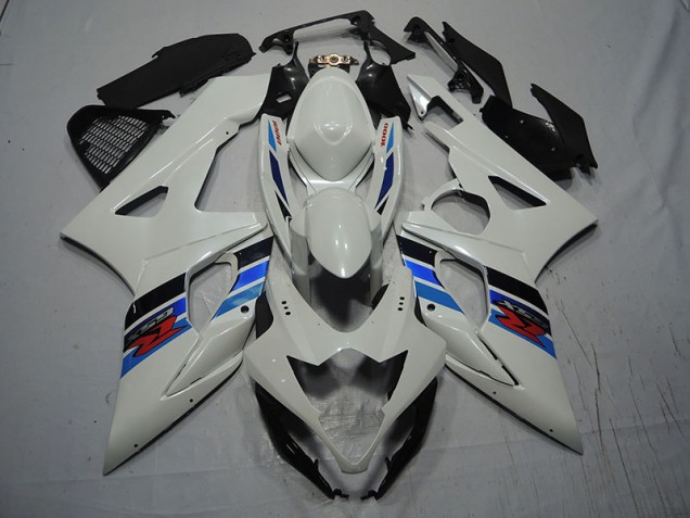Buy 2007-2008 White Blue Suzuki GSXR1000 Bike Fairings Buy 2007-2008 White Blue Suzuki GSXR1000 Bike Fairings