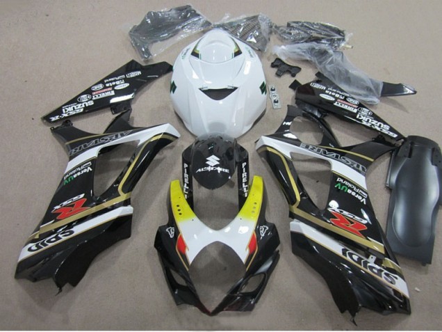 Buy 2007-2008 Black White Suzuki GSXR1000 Motorcylce Fairings Buy 2007-2008 Black White Suzuki GSXR1000 Motorcylce Fairings
