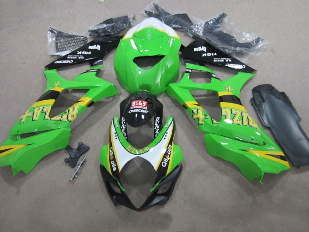 Buy 2007-2008 Green Rizla Q8 oils Suzuki GSXR1000 Motorcycle Fairing Buy 2007-2008 Green Rizla Q8 oils Suzuki GSXR1000 Motorcycle Fairing