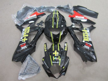 Buy 2007-2008 Black Yellow Rizla Suzuki GSXR1000 Bike Fairings