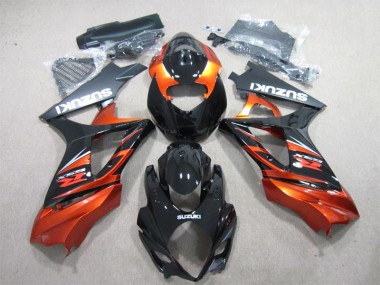 Buy 2007-2008 Black Orange Suzuki GSXR1000 Motorbike Fairing
