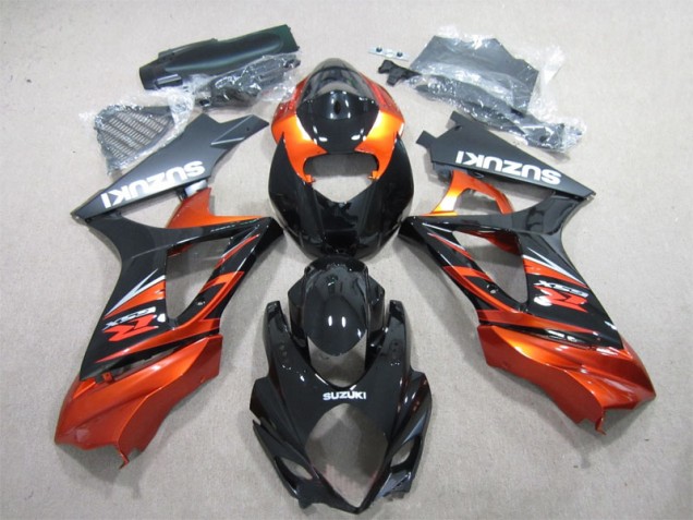 Buy 2007-2008 Black Orange Suzuki GSXR1000 Motorbike Fairing Buy 2007-2008 Black Orange Suzuki GSXR1000 Motorbike Fairing