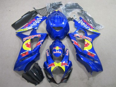 Buy 2007-2008 Blue Red Bull Suzuki GSXR1000 Motorbike Fairing Kits