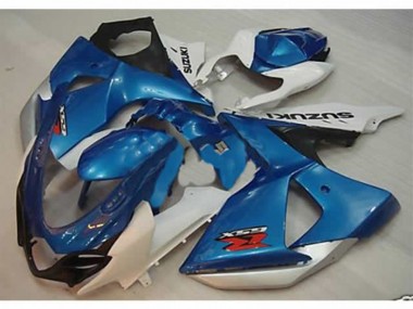 Buy 2009-2016 Blue White Suzuki GSXR1000 Motorcycle Fairing Kit