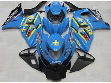 Buy 2009-2016 Blue Rizla Hopper Suzuki GSXR1000 Bike Fairings