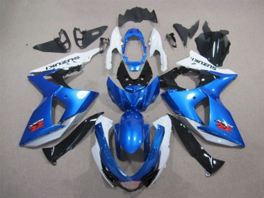 Buy 2009-2016 Blue White Suzuki GSXR1000 Bike Fairings