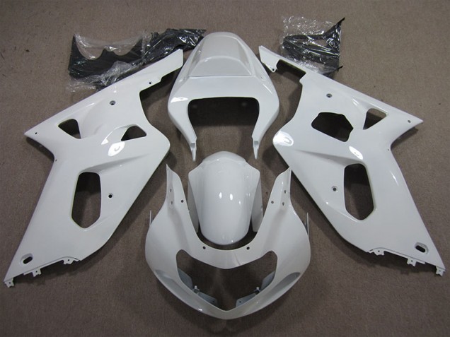 Buy 2001-2003 White Suzuki GSXR600 Motorcycle Fairings