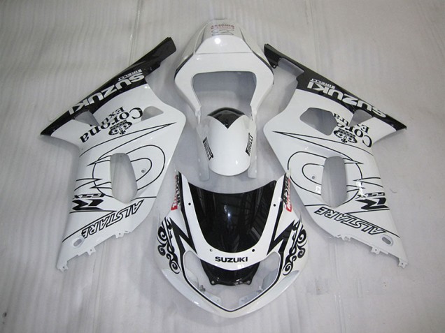 Buy 2001-2003 White Black Corona Extra Suzuki GSXR600 Bike Fairings Buy 2001-2003 White Black Corona Extra Suzuki GSXR600 Bike Fairings