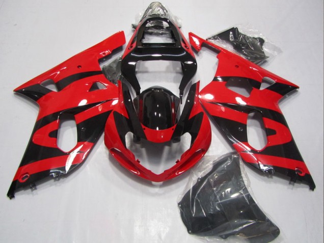 Buy 2001-2003 Black Red Suzuki GSXR600 Motorbike Fairing