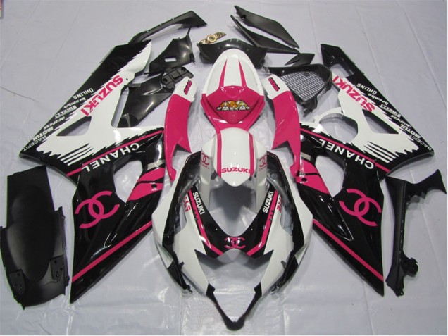 Buy 2006-2007 Pink Chanel Suzuki GSXR600 Bike Fairings