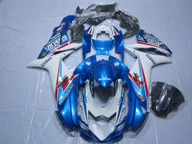Buy 2011-2021 Blue White Suzuki GSXR600 Replacement Motorcycle Fairings