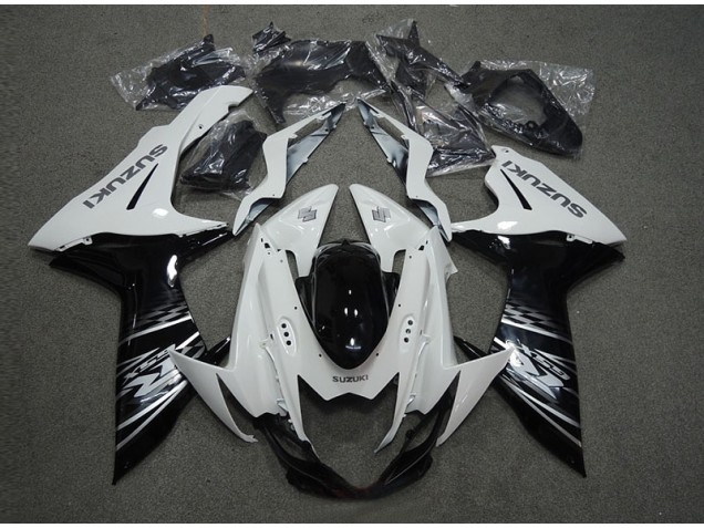 Buy 2011-2021 White Black Suzuki GSXR600 Motorcycle Replacement Fairings