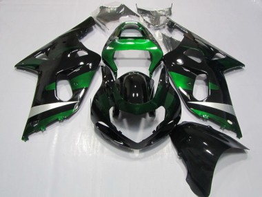 Buy 2001-2003 Black Green Suzuki GSXR750 Motorcycle Fairing